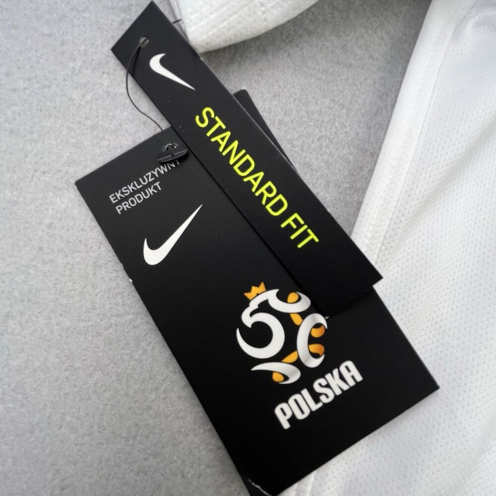 Nike Poland National Team Home Jersey XL White 2018 2019 Kit Shirt Futbol Soccer - Picture 5 of 13